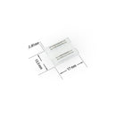 12mm Beetle LED Strip to Strip Connector, BC-12MM-2S (Pack of 3)
