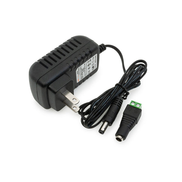 VBDA-012-024P1J Non-Dimmable Constant Voltage Plug-In Power Supply, 12V 24W, lightsandparts