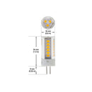 G4 Light Bulb Bi-Pin 12V 3W 3000K(Warm White) Dimmable, lightsandparts