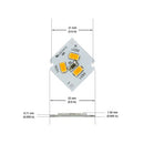 3 SMD Module 2.5W 12V With 6 inch Wire CCT(2.4K, 2.7K, 3K, 3.5K, 4K, 5K), lightsandparts