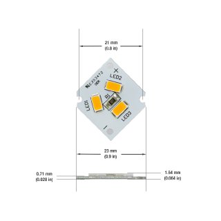 3 SMD Module 2.5W 12V With 6 inch Wire CCT(2.4K, 2.7K, 3K, 3.5K, 4K, 5