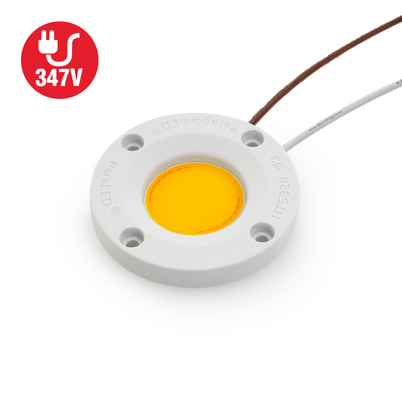 CDAC-136-05028-347-3000K COB Paragon LED Module with HT5828 LED Holder, 347V 10W 3000K, lightsandparts
