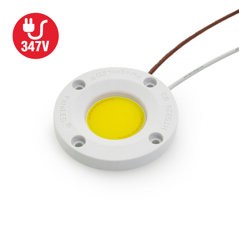 CDAC-136-05028-347-5000K COB Paragon LED Module with HT5828 LED Holder, 347V 10W 5000K, lightsandparts