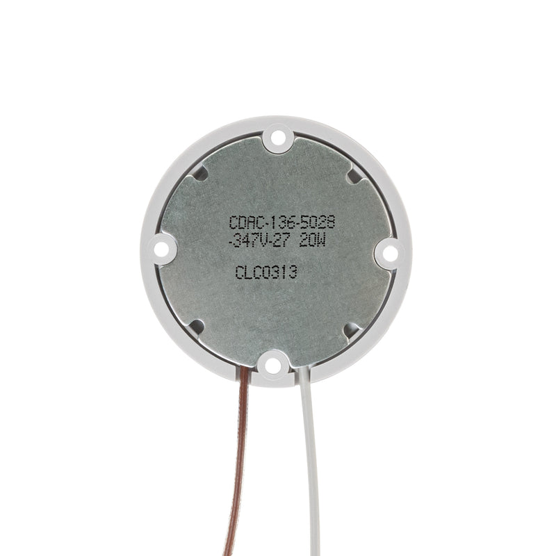 CDAC-136-05028-347-2700K COB Paragon LED Module with HT5828 LED Holder, 347V 20W 2700K