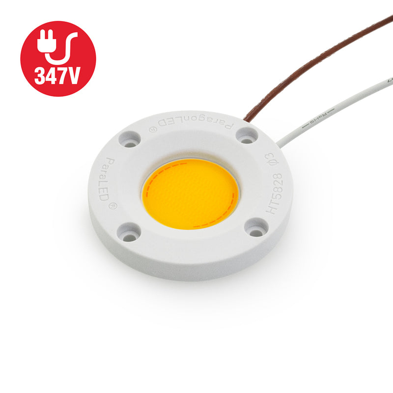 CDAC-136-05028-347-3000K COB Paragon LED Module with HT5828 LED Holder, 347V 20W 3000K