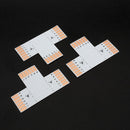Pack of 3 PCB Type 3 Way Expansion Connector For WRGBWW strip Light (12mm) FPC12-T6A