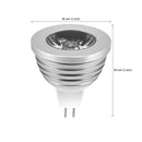 RGB MR16 Bulb 12V 3W - ledlightsandparts