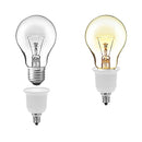 E12 to E26 Light Bulbs Adaptor, Lightsandparts