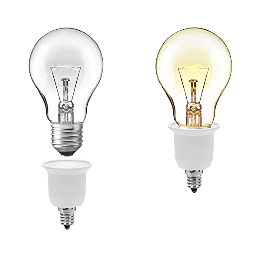 E12 to E26 Light Bulbs Adaptor