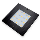 S50-12V Black Square Ultrathin Cabinet Puck Light, 12V 5W CCT(2.4K, 2.7K, 3K, 3.5K, 4K, 5K) - ledlightsandparts