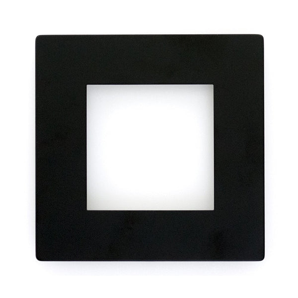 6 inch Square Flat LED Panel light 5CCT (Black Cover) - ledlightsandparts