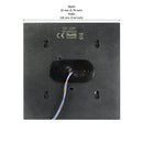 Square Ceiling Surface Mount LED Light, 22W 12V  3000K(Warm White) - ledlightsandparts