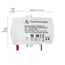 ES LD020H-VU08324-15 Constant Voltage LED Driver, 24V 20W 830mA - ledlightsandparts