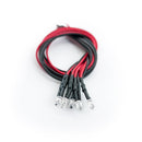 Clear Diode 3mm 12V Blue (Pack of 5) - ledlightsandparts