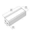BX20W Constant Current LED Driver, 12-24V 20W 600ma - ledlightsandparts
