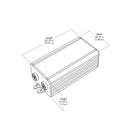 BX50W Constant Current LED Driver, 12-24V  50W 1500mA - ledlightsandparts