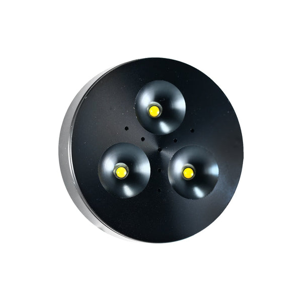 RD15 Cabinet Light 12V 3W Black CCT(3K, 4K) - ledlightsandparts