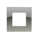 4 inch Square Flat Panel light Selectable Color Temperature 5CCT (Black Nickel Cover) - ledlightsandparts