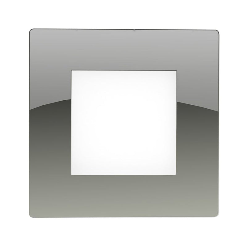 6 inch Square Flat LED Panel light 5CCT (Black Nickel Cover) - ledlightsandparts