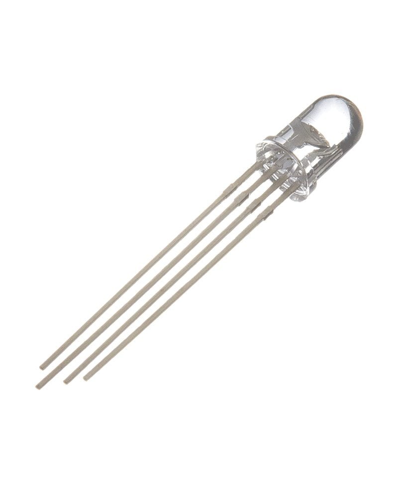 Clear Diode 4Pins 5mm 3V RGB (Pack of 2) - ledlightsandparts