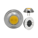 G4 Round COB Bi-Pin Disk LED 12V AC/DC 2W Warm White Back Pin - ledlightsandparts