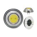 G4 Round COB Bi-Pin Disk LED 12V AC/DC 2W Cool White Back Pin - ledlightsandparts