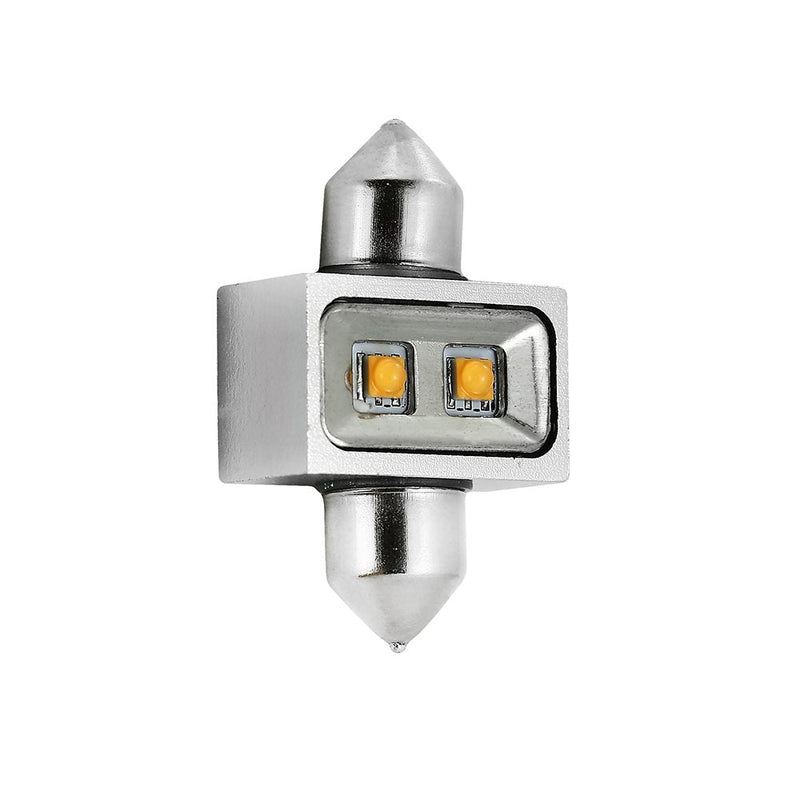 Festoon LED Bulb, 31mm 9-30V 1.2W 3000K(Warm White) - ledlightsandparts