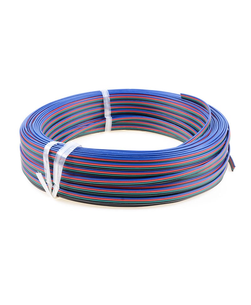 RGB 4Way Wire AWG 22 Pack Of 20 Feet - ledlightsandparts