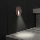 VBD-RD25-1W-3K-DB Round LED Step Light, 12V 1W 3000K(Warm White) - ledlightsandparts