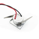 1 inch Small Square-Flat LED Recessed Light, 12V 1W 3000K(Warm White) - ledlightsandparts