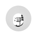 T-57 MR16 Light Fixture (White), 2.75 inch Round Adjustable Slot Aperture Trim - ledlightsandparts