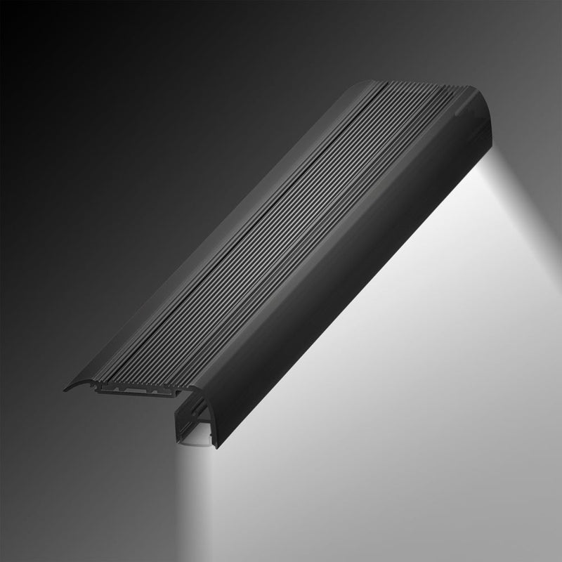 Type 29 Step Edge Linear Architectural Light Fixture Profile-3 Meters (118 inches) - ledlightsandparts