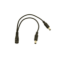 Power Supply Spliter Connector 2.1mm - AWG22, lightsandparts