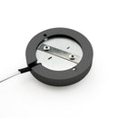 R25-12V-Black Round LED Cabinet Puck Light, 12V 2.5W CCT(2.4K, 2.7K, 3K, 3.5K, 4K, 5K), lightsandparts