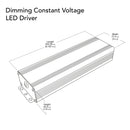 VBD-012-200DM Dimmable Constant Voltage LED Driver, 12V 16.66A 200W - ledlightsandparts