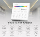 Mi-Light B4 4-Zone RGB+CCT Smart Touch Panel Remote Controller, works with FUT039 - ledlightsandparts