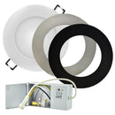 4 inch LED Flat Panel Light Dimmable with Selectable Color Temperature Z4C-9 (3CCT), 120V 9W - ledlightsandparts