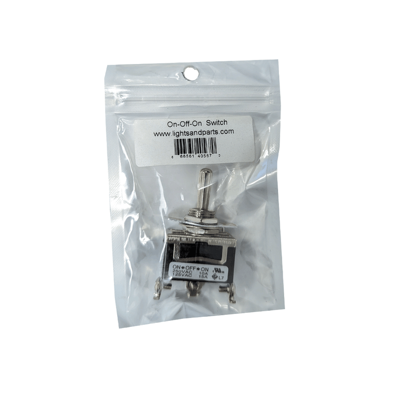 On-Off-On Switch 15A 125VAC