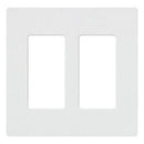 Leviton Decora Screwless Wallplate 2-Gang, White - ledlightsandparts