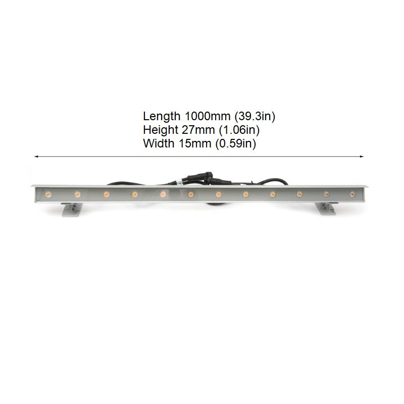 B6IB2434 Linear LED Wall Washer, 24VDC 14.7W 5000K(Daylight) - ledlightsandparts